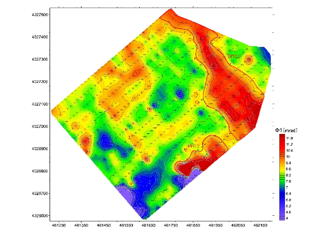 For the first time, the spread spectrum IP method was successfully introduced into the accurate detection of hidden fire source in Chongqing Research Institute of China Coal Science